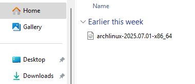 Getting Arch Linux